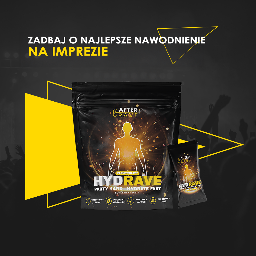 Zestaw 2x After Rave 60 kaps. + HydRAVE x 16 Cytryna - obrazek 6